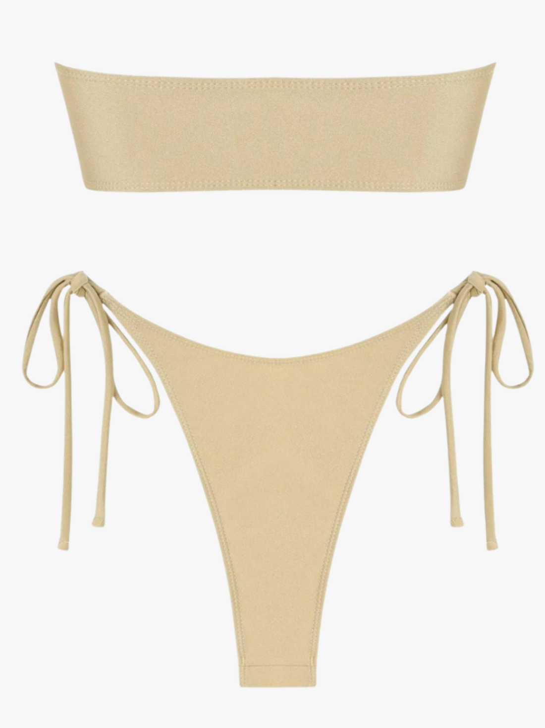 Cleopatra Krem Bikini Takımı