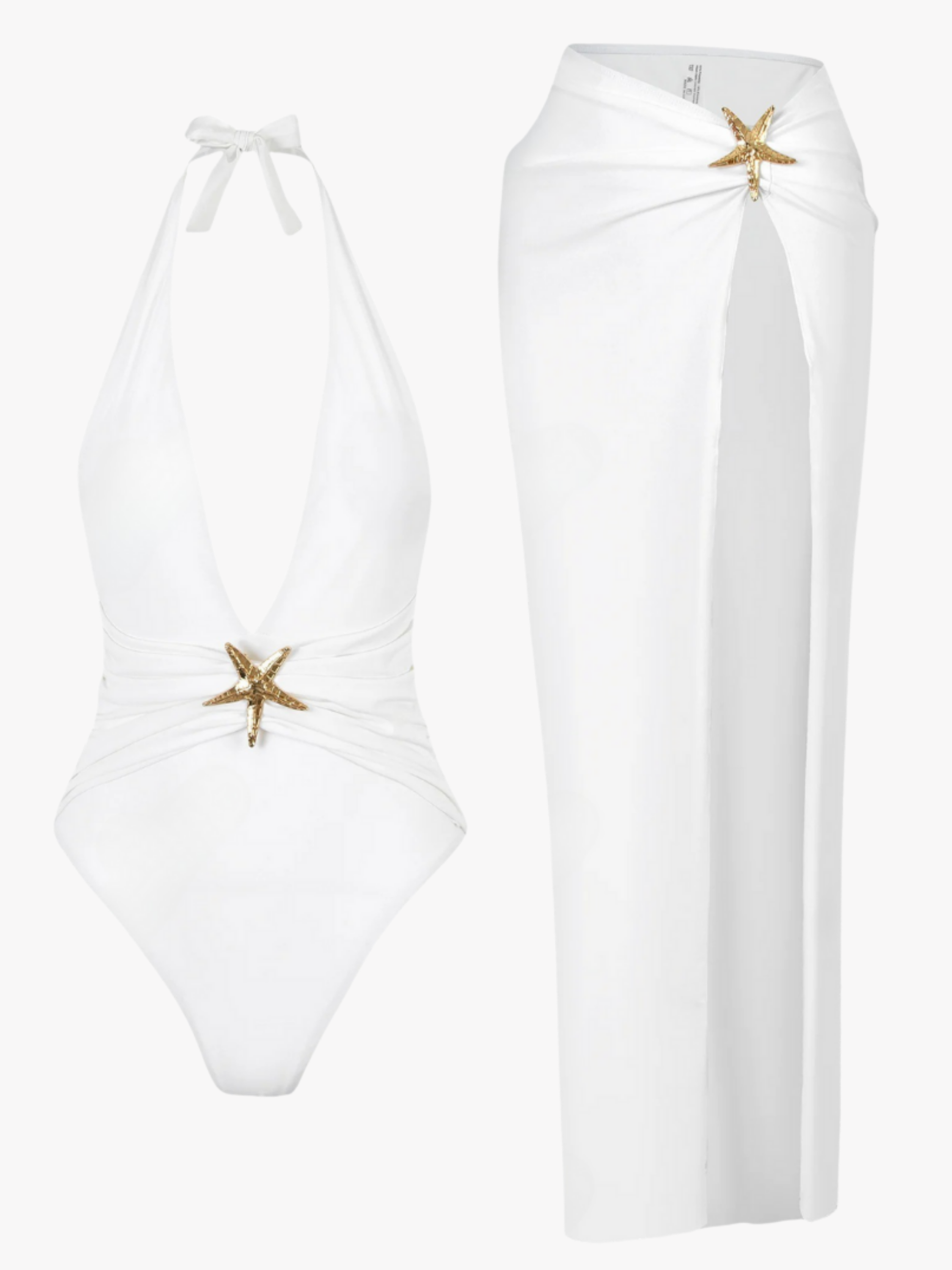 Starfish Beyaz Mayo Seti
